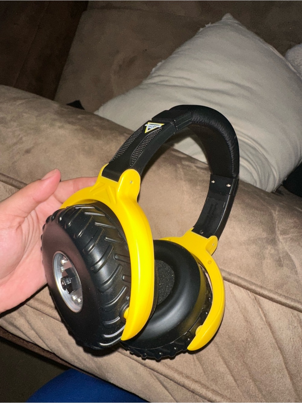 Monster Jam Light Up Noise-Cancelling Headphones